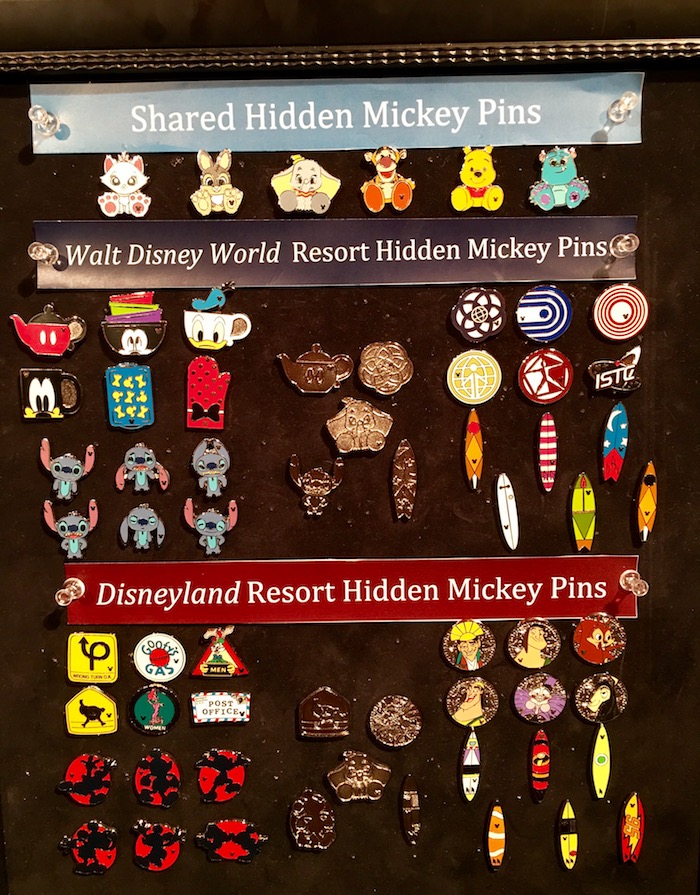 Disney Hidden Mickey Pins 2018 Wave A