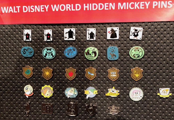 Disney Hidden Mickey Pins 2018 Wave B